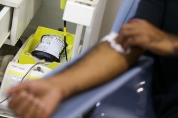 Junho Vermelho reforça doação de sangue em período crítico para os estoques
- (crédito: Marcelo Camargo/Agência Brasil) Junho Vermelho reforça doação de sangue em período crítico para os estoques
- (crédito: Marcelo Camargo/Agência Brasil)