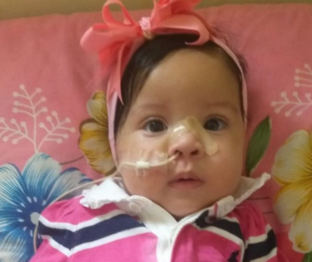 Bebê com AME consegue remédio de R$ 1,3 milhão 