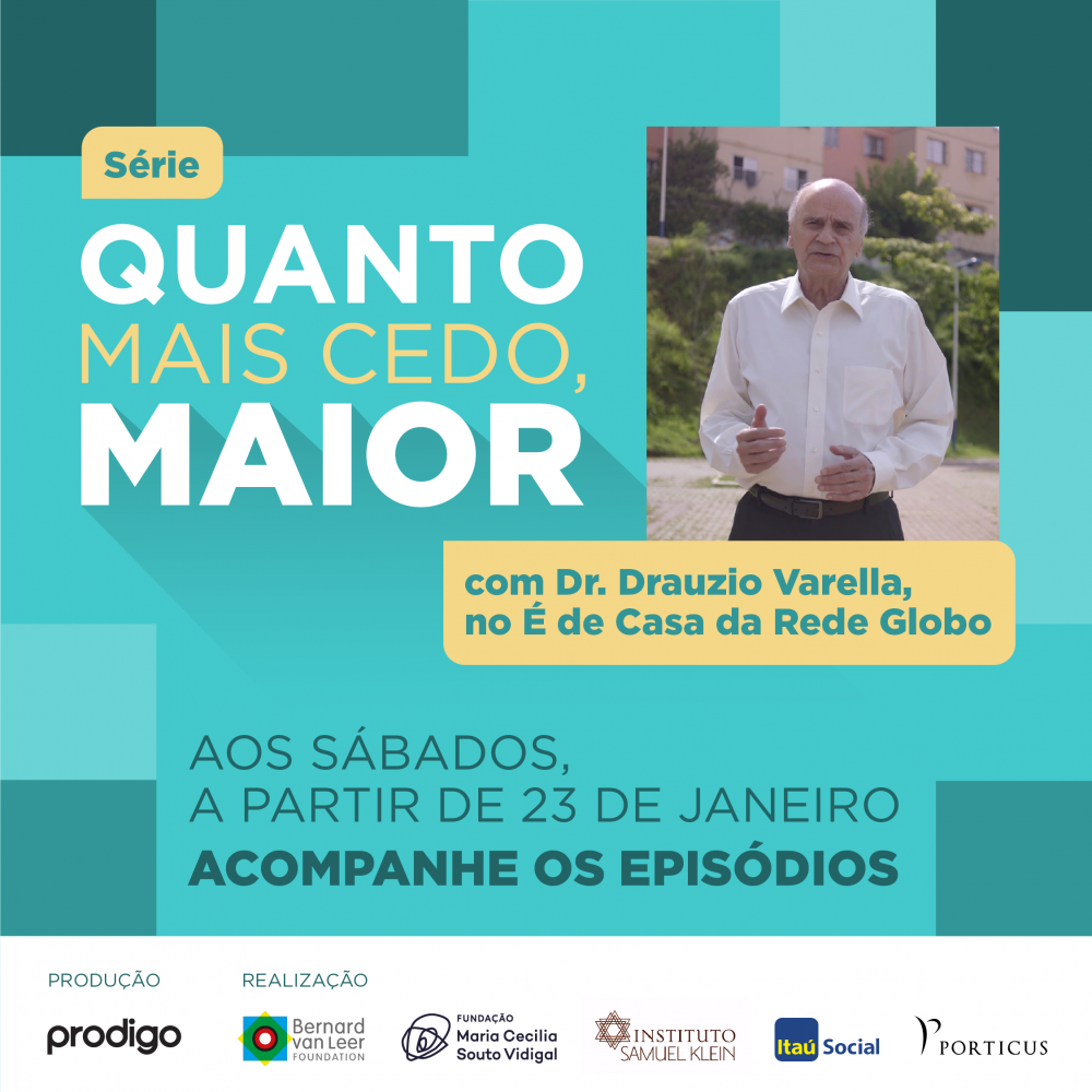 ‘Quanto mais cedo, maior’: Drauzio Varella estreia nova série na Globo