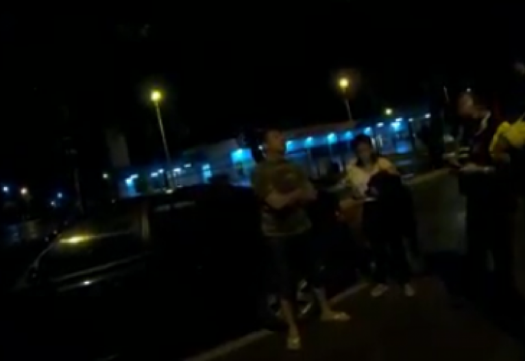 Vídeo: policial federal ameaça agentes do Detran-DF ao ser parado em blitz