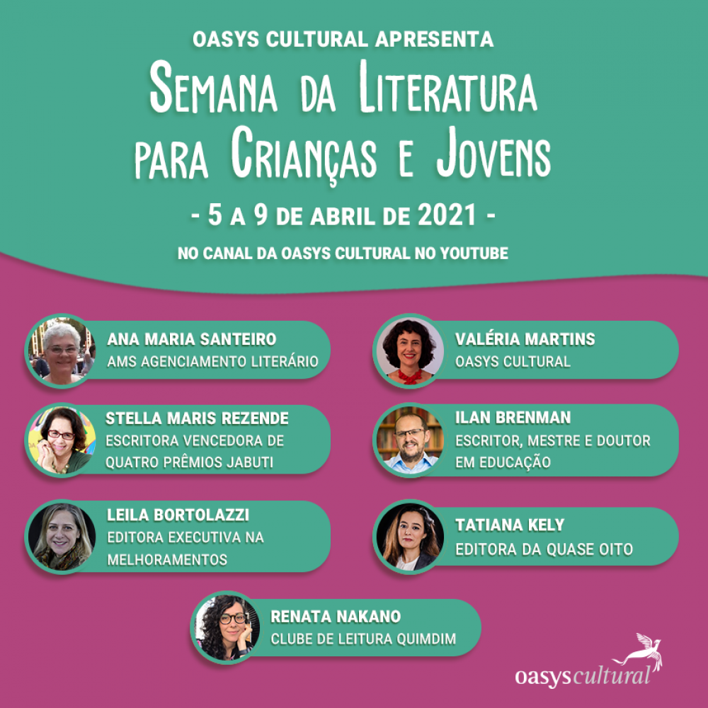 Agência promove programação on-line sobre mercado literário infanto-juvenil