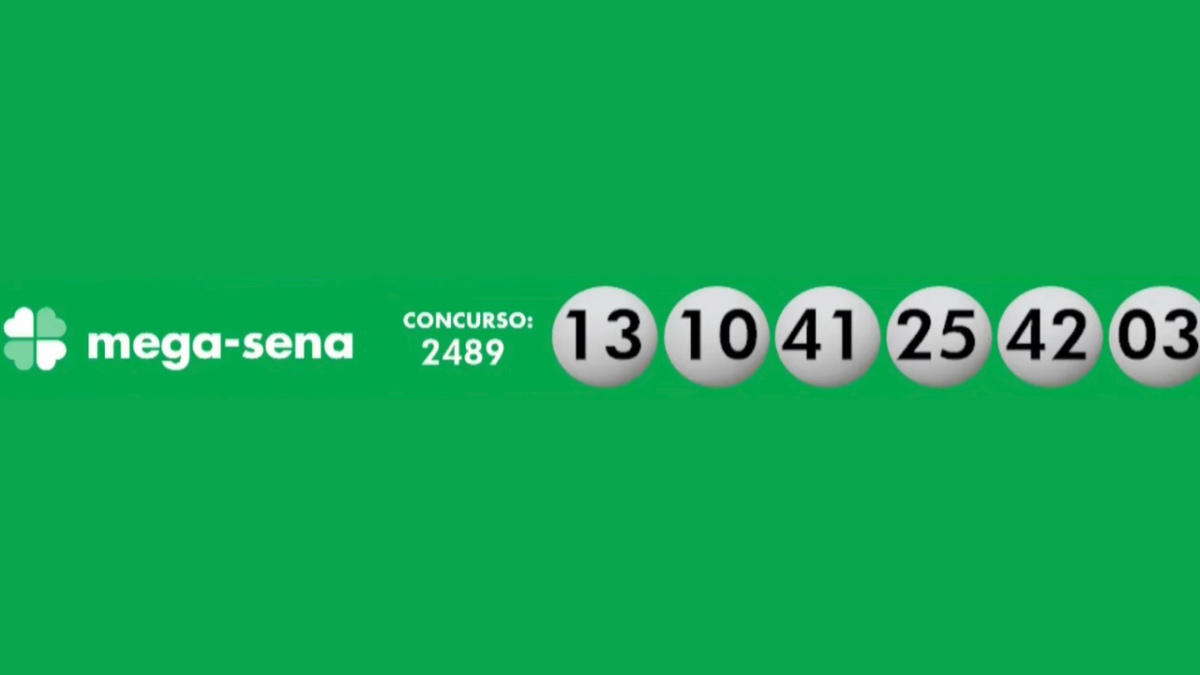 Confira o resultado da Mega Sena 2489 desta quarta prêmio é de R 9