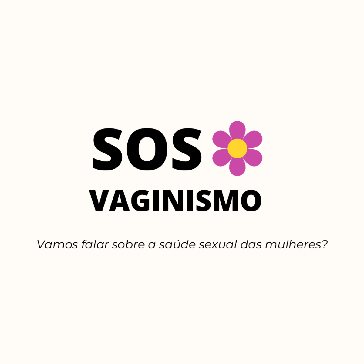 Aluna da UnB promove campanha de conscientização sobre vaginismo