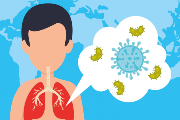 Existem dois grupos de virose: um deles gera sintomas respiratórios (como tosse, coriza e febre) e o outro, sintomas gastrointestinais -  (crédito: Freepik/Reprodução)