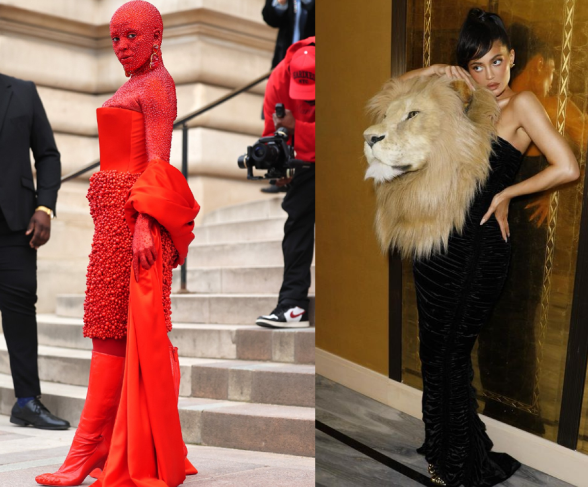 Doja Cat e Kylie Jenner participam de desfile com looks polêmicos