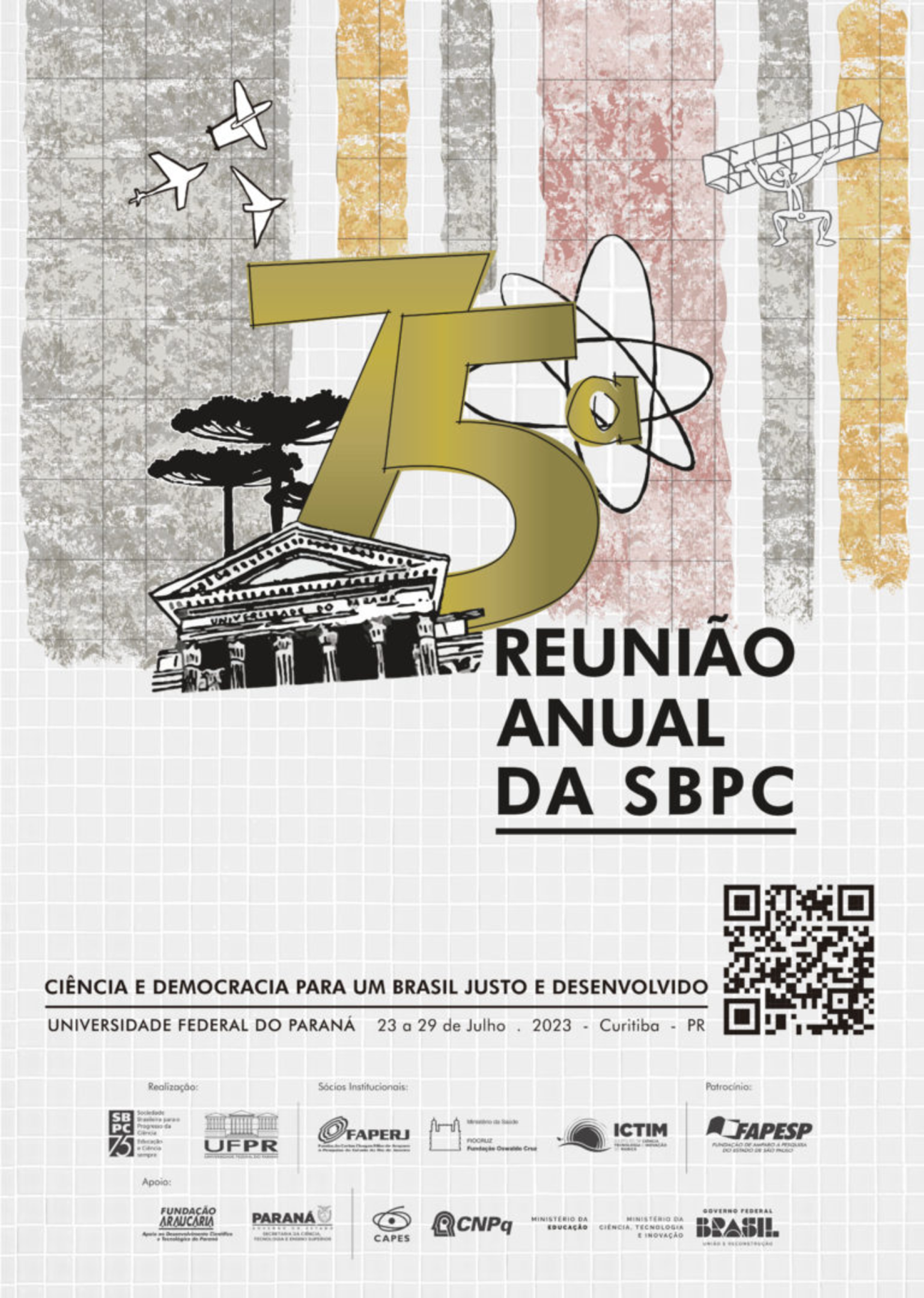 SBPC abre Inscrições  para a 75ª Reunião Anual 