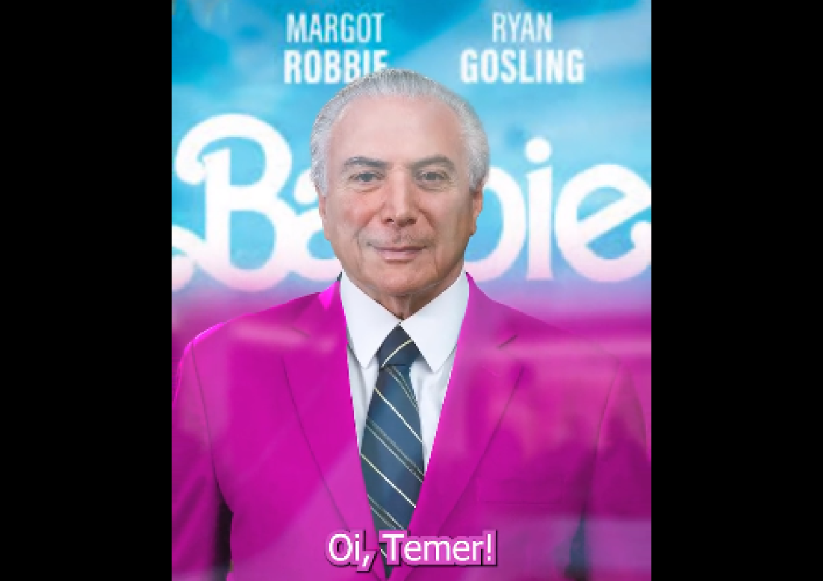 Temer apaga vídeo em que se veste de Ken