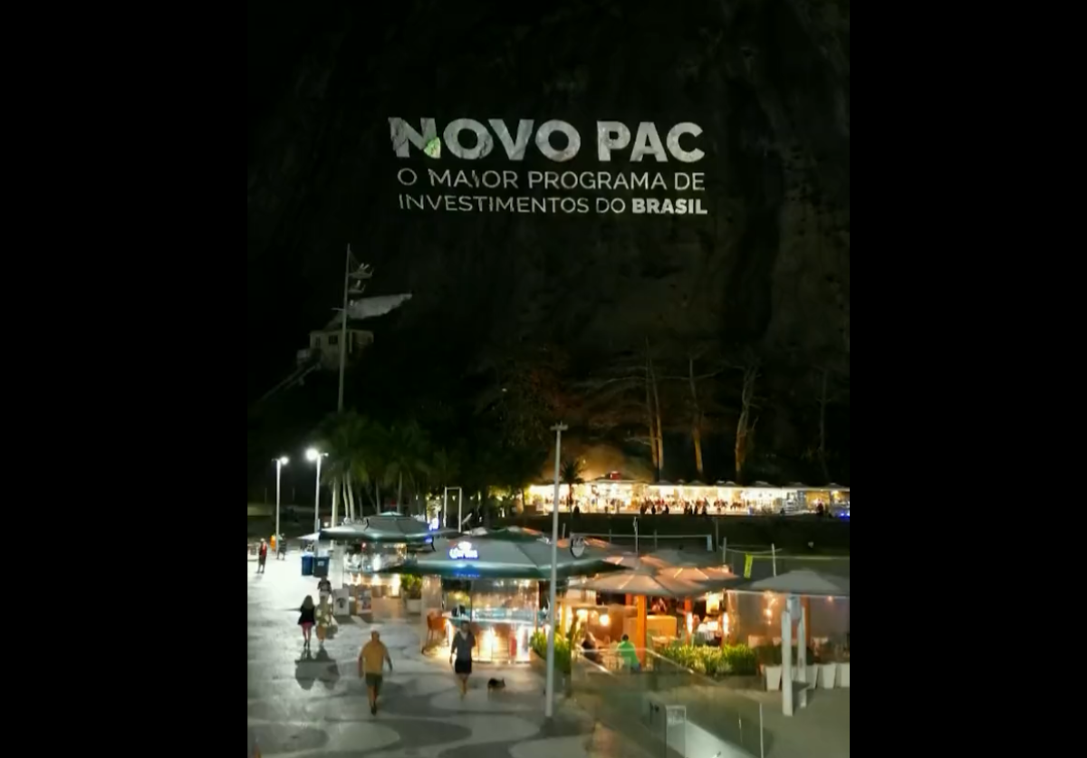 Governo divulga novo PAC com projeção na Pedra do Leme