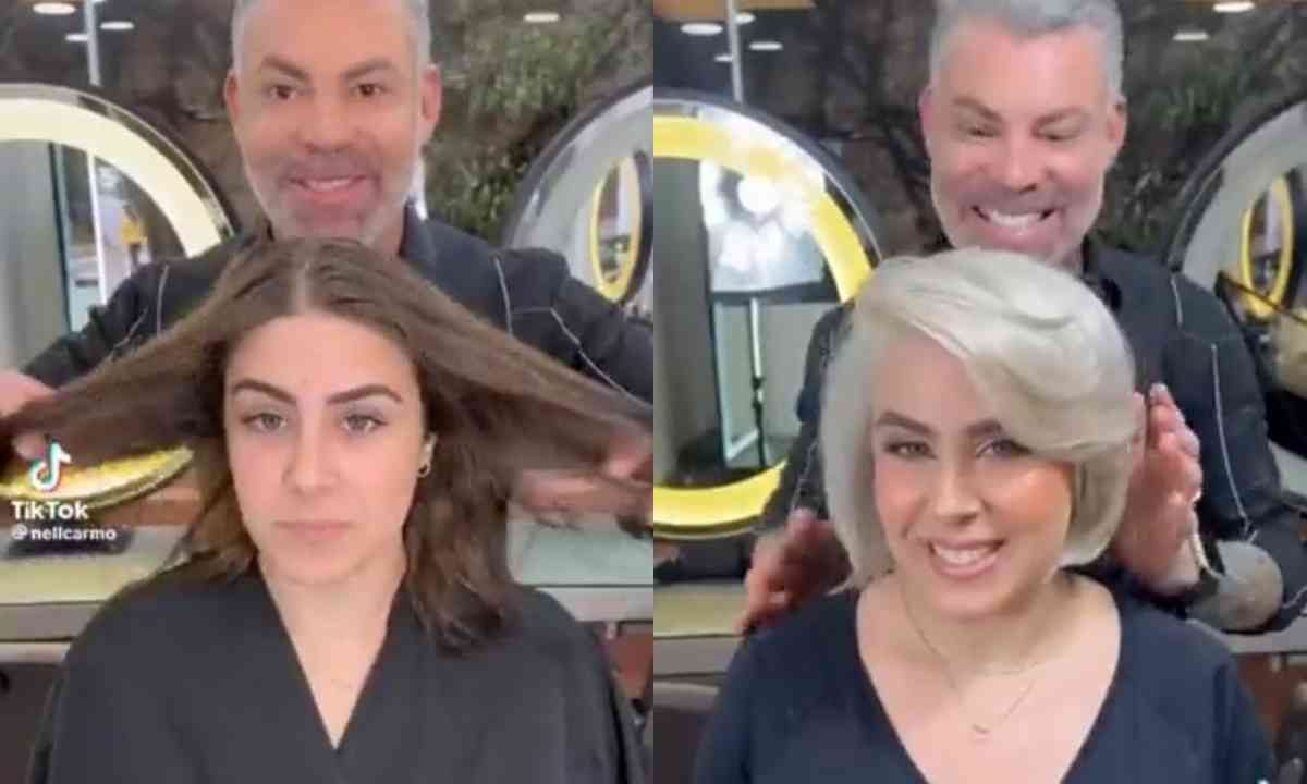  Transformação em salão de beleza gera críticas na web: 'Envelheceu 20 anos' 