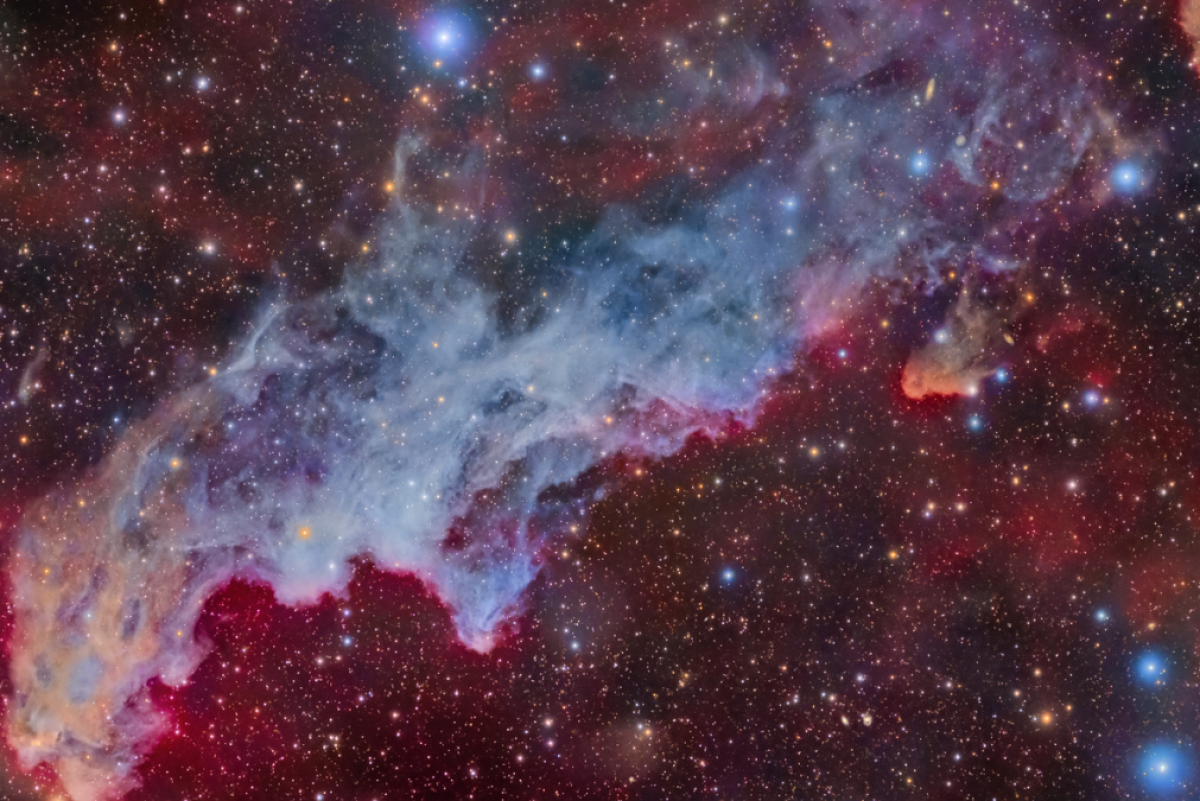 Nasa: Nebulosa Cabeça da Bruxa é foto astronômica do dia