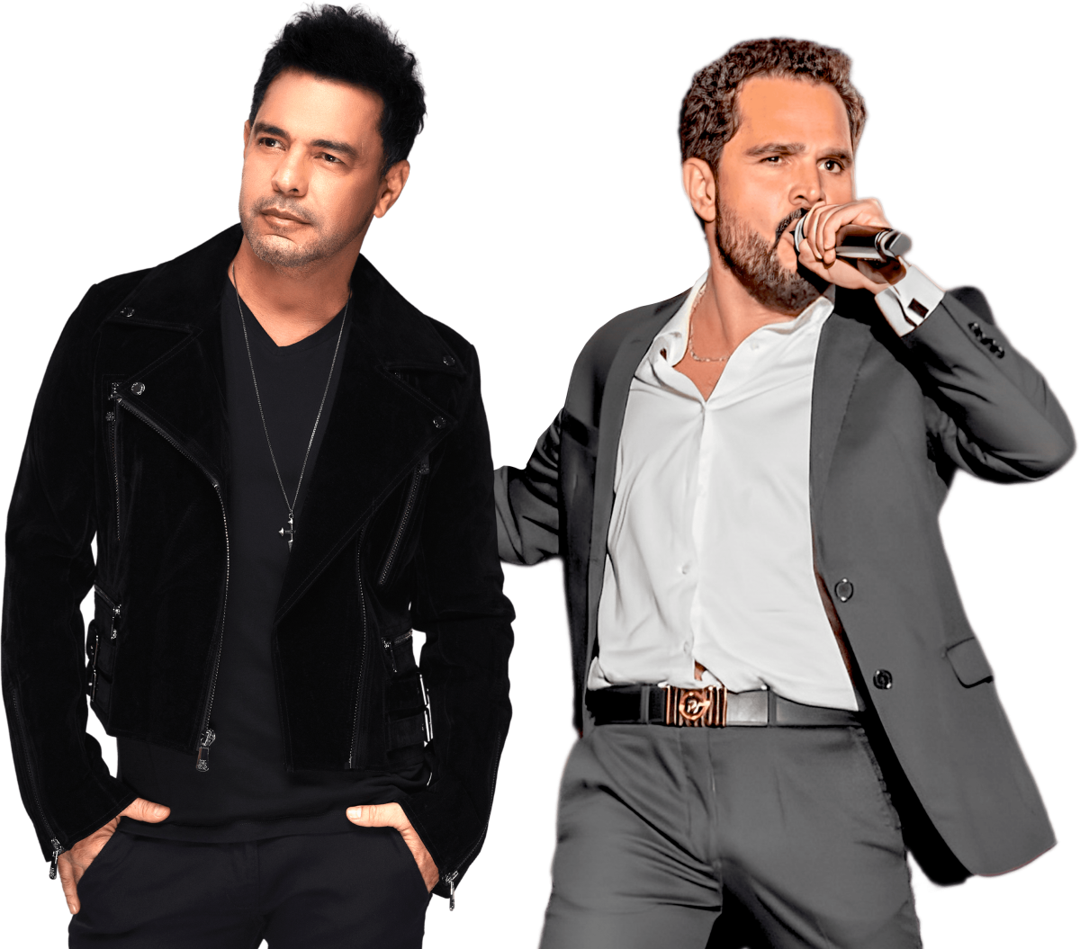 Zezé di Camargo e Luciano volta a se encontrar no palco do Qualistage no Rio