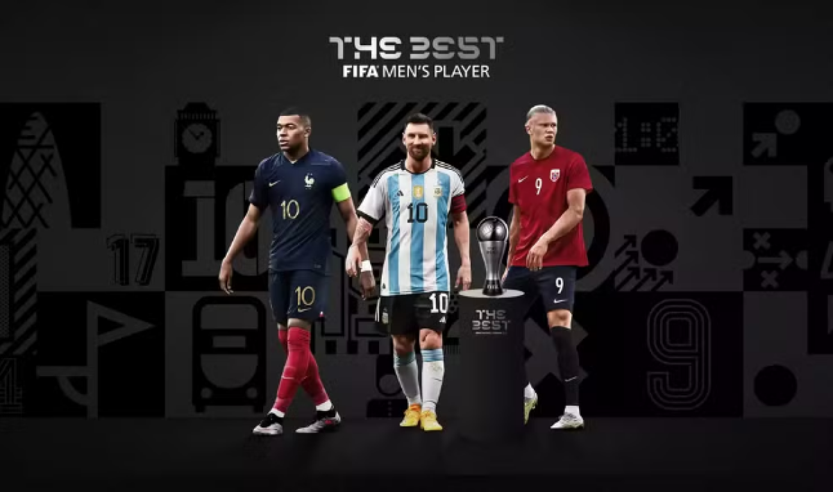 Haaland, Mbappé e Messi são finalistas do prêmio Fifa The Best