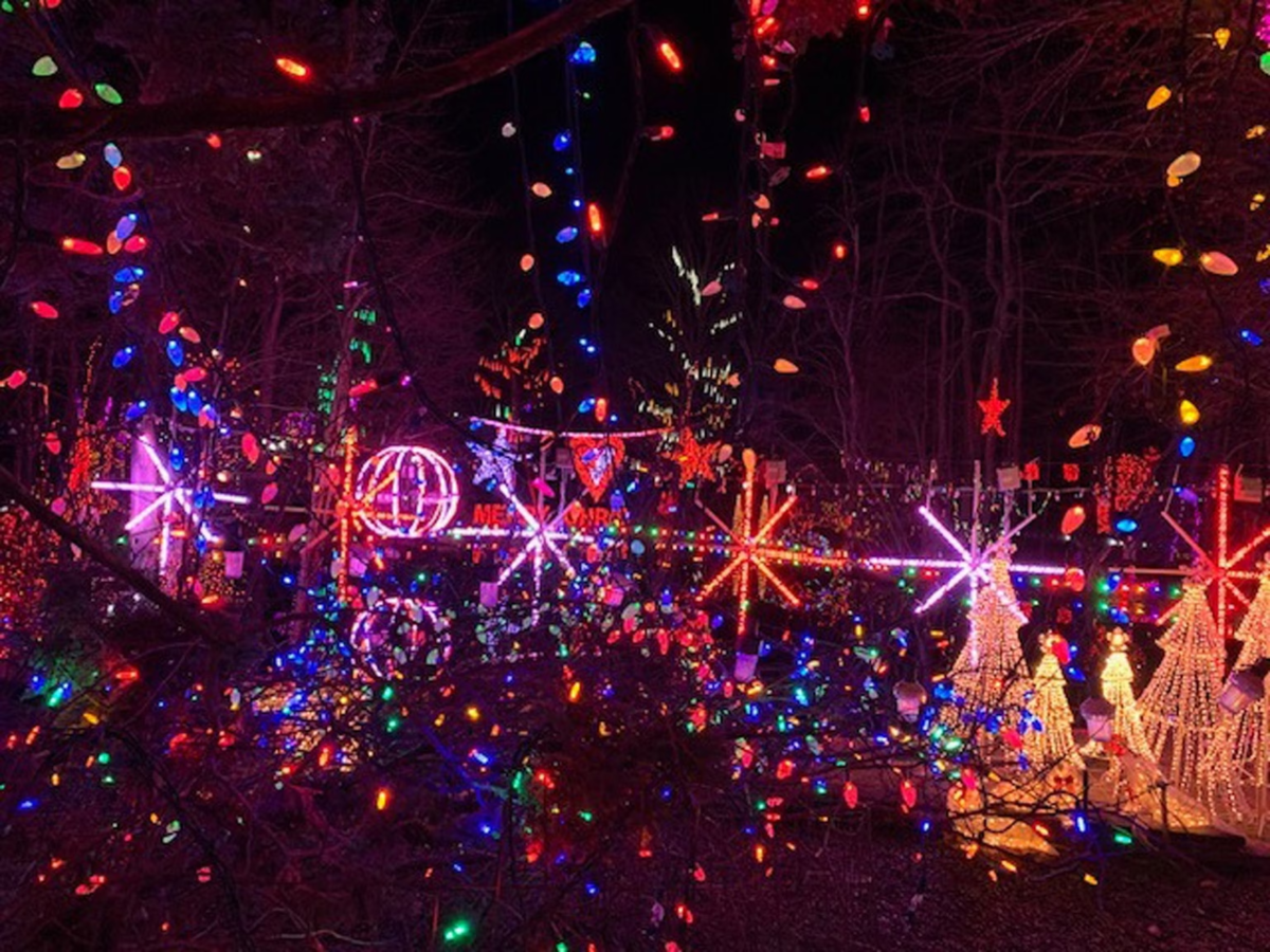 Casal quebra recorde de casa com maior quantidade de luzes de Natal