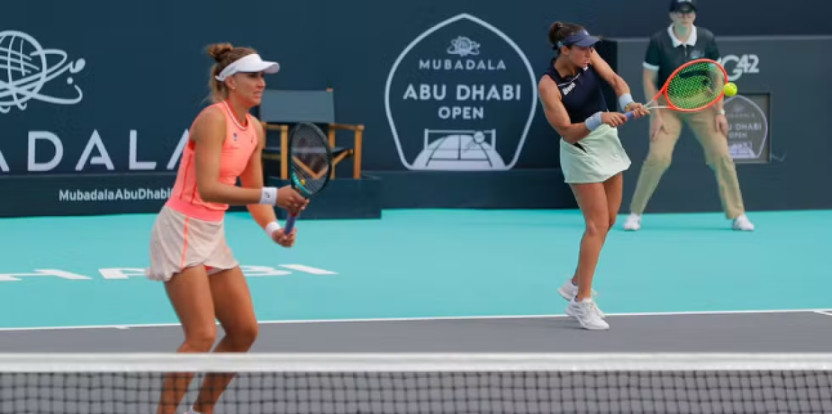 Bia Haddad e Luisa Stefani vencem em estreia nas duplas em Abu Dabi