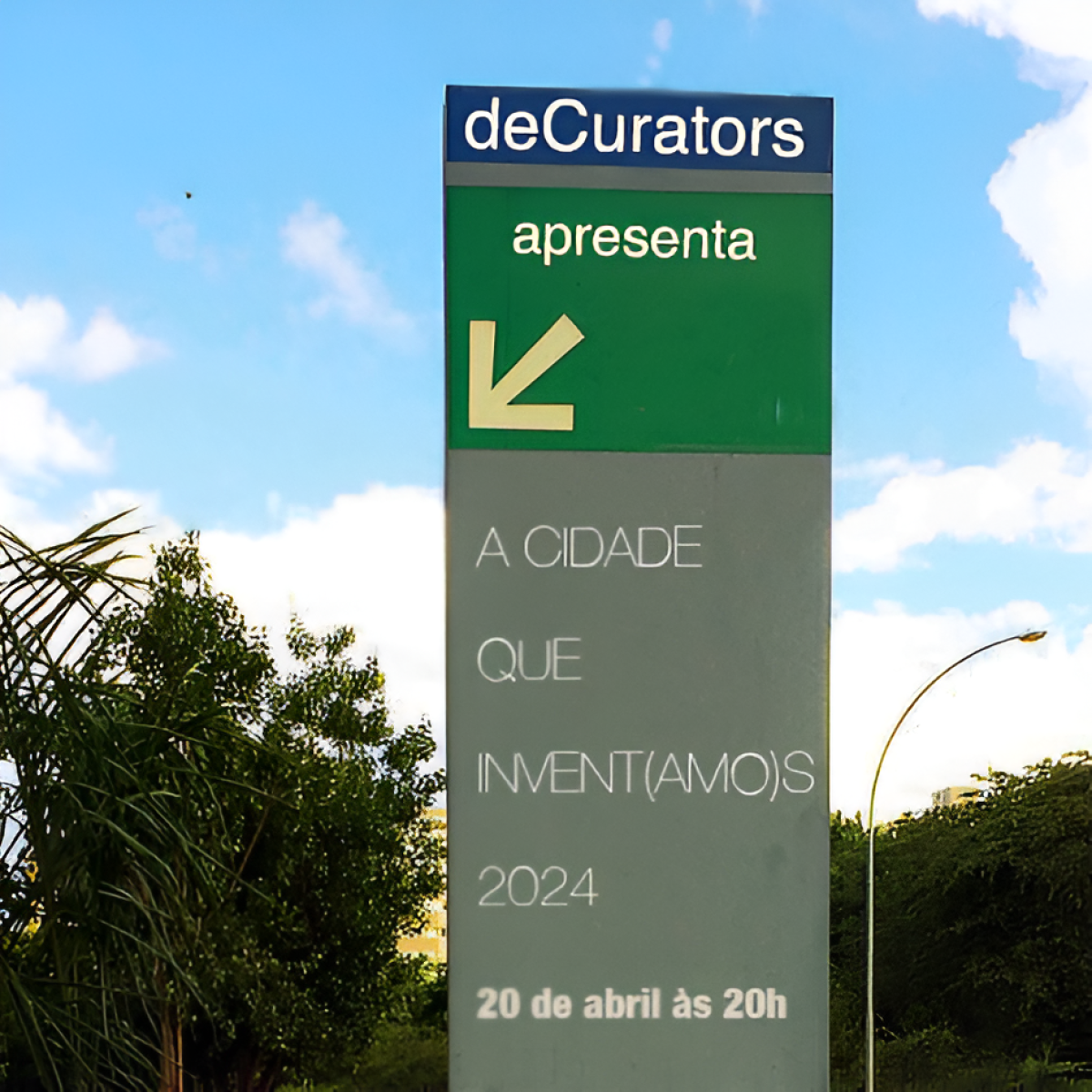 Ciclo de ações artísticas deCurators celebra o aniversário de Brasília