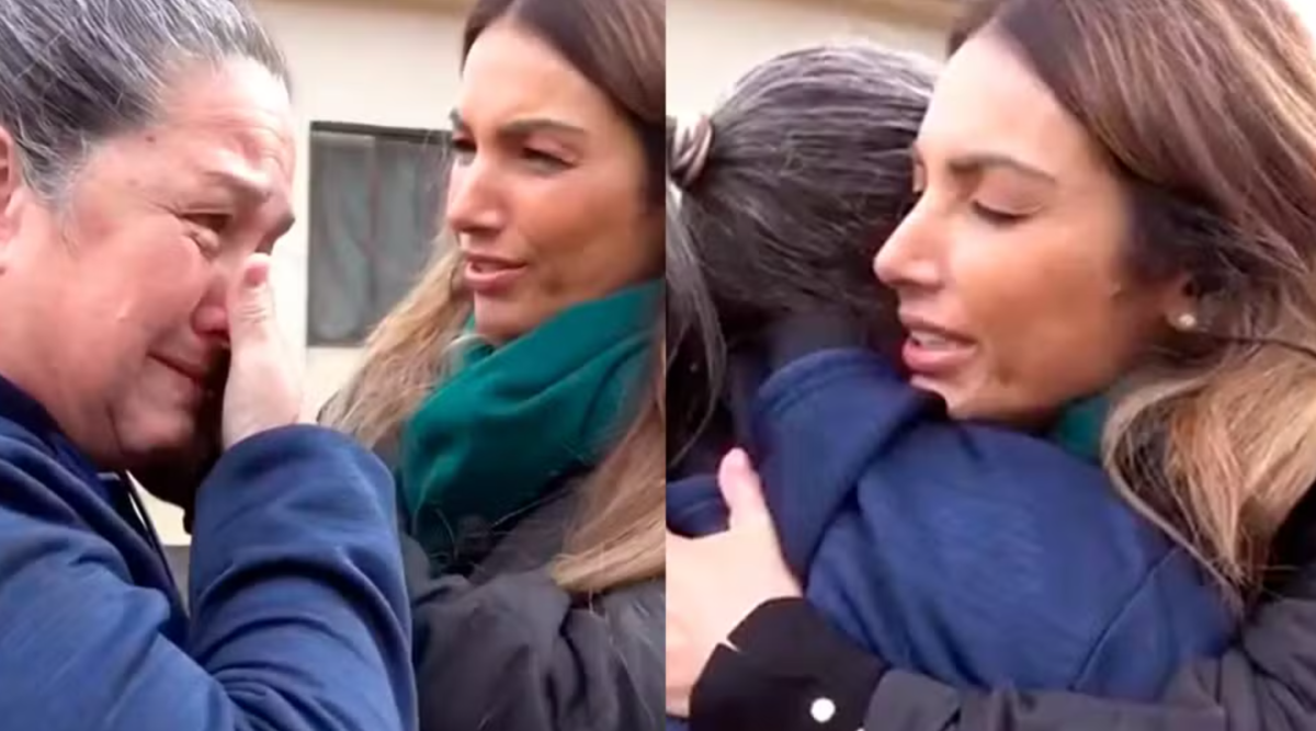 Família gaúcha de Patrícia Poeta cai no choro com reencontro ao vivo
