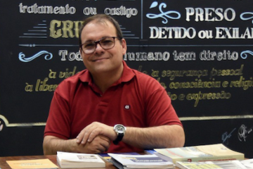 Jornalista e escritor Marcos Linhares lança seu livro na Biblioteca Nacional, na sexta feira (5/7) -  (crédito: Eddy Alves/Divulgação)