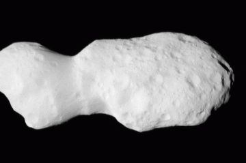 Timelapse divulgada pela Nasa do asteroide Donaldjohanson -  (crédito: NASA/Goddard/SwRI/Johns Hopkins APL)
