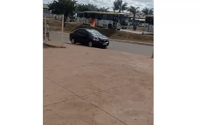 ônibus fogo -  (crédito: reprodução)