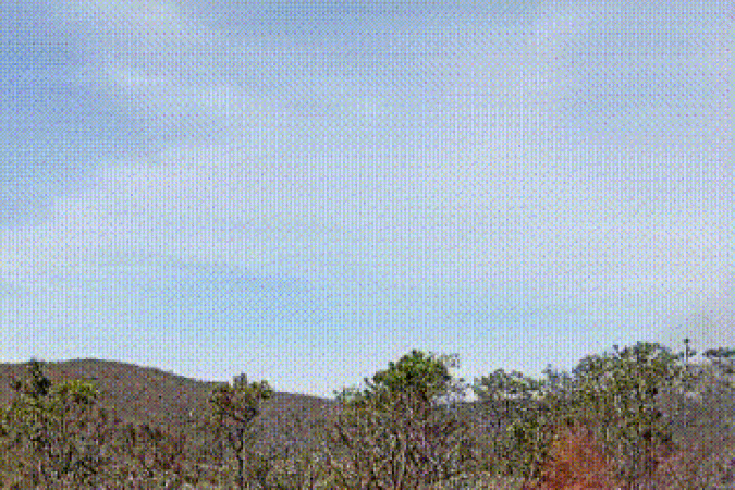 Chapada dos Veadeiros teve 900 hectares atingidos por incêndio
