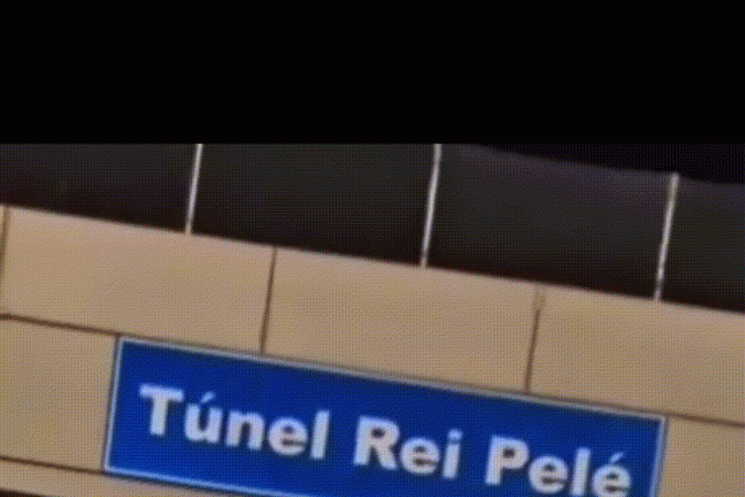 Influenciador faz manobra perigosa no Túnel Rei Pelé e é multado