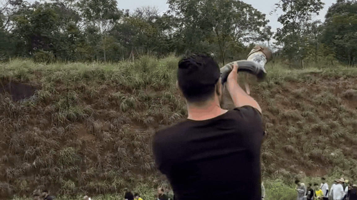 onhecido pelos protestos em atos em apoio ao ex-presidente Jair Bolsonaro, Fabiano Leitão, mais conhecido como TromPetista, apareceu na caminhada de Minas Gerais a Brasília promovida pelo deputado federal Nikolas Ferreira - (crédito: Reprodução) onhecido pelos protestos em atos em apoio ao ex-presidente Jair Bolsonaro, Fabiano Leitão, mais conhecido como TromPetista, apareceu na caminhada de Minas Gerais a Brasília promovida pelo deputado federal Nikolas Ferreira - (crédito: Reprodução)