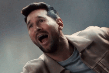 Gif Messi -  (crédito: Reprodução/Redes Sociais)