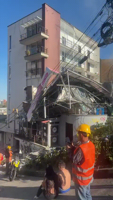Terremoto atinge a Colômbia - (crédito: Reprodução/Redes sociais) Terremoto atinge a Colômbia - (crédito: Reprodução/Redes sociais)