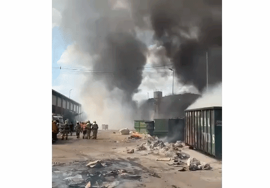 incendio cooperativa -  (crédito: Ana Carolina Mendonça)