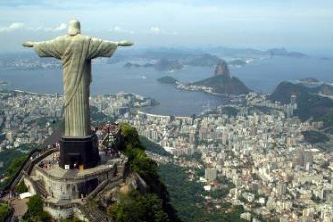 06/07/2012. Crédito: Fábio Costa/D.A Press. Brasil. Rio de Janeiro - RJ. Vista aérea do Cristo Redentor. - (crédito: Fábio Costa/D.A Press) 06/07/2012. Crédito: Fábio Costa/D.A Press. Brasil. Rio de Janeiro - RJ. Vista aérea do Cristo Redentor. - (crédito: Fábio Costa/D.A Press)