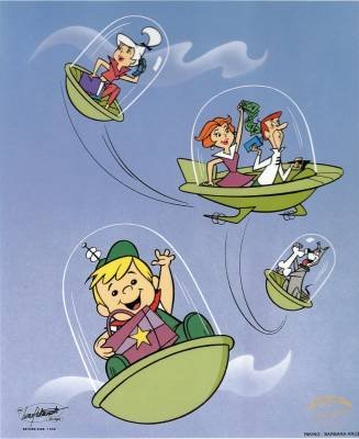 Credito: Hanna-Barbera/Divulgacao - Desenho Jetsons do estudio Hanna-Barbera.