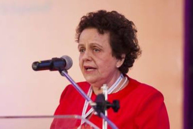 Brazil's Minister of the Secretariat of Policies for Women, Eleonora Menicucci, speaks during the XII Regional Conference of Women in Latin Americathe Caribbean, organized by the Economic Commission for Latin Americathe Caribbean (ECLAC) in Santo Domingo, on October 15, 2013. The conference on women will focus on gender equality, empowerment of womeninformationcommunications technologies.   AFP PHOTO/Erika SANTELICES