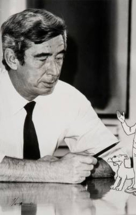 Georges Prosper Remi, conhecido pelo nome Hergé, foi um escritor, artista, e desenhista -  (crédito: Reprodução Internet)