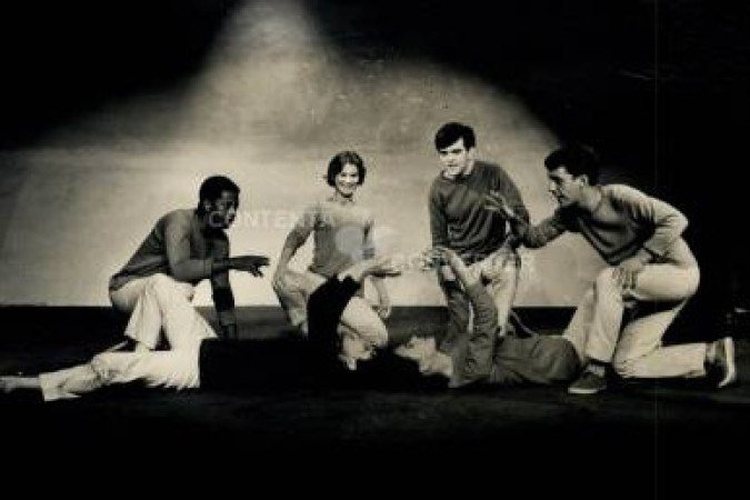 Milton Gonçalves, Vera Gerthel, Francisco Milani e Paulo José em Arena contra Zumbi