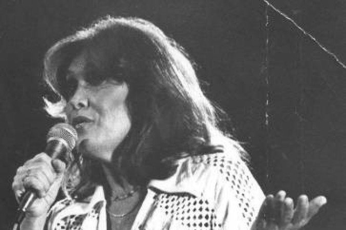 Dóris Monteiro durante apresentação no Projeto Pixinguinha, em 1978, em Brasília
