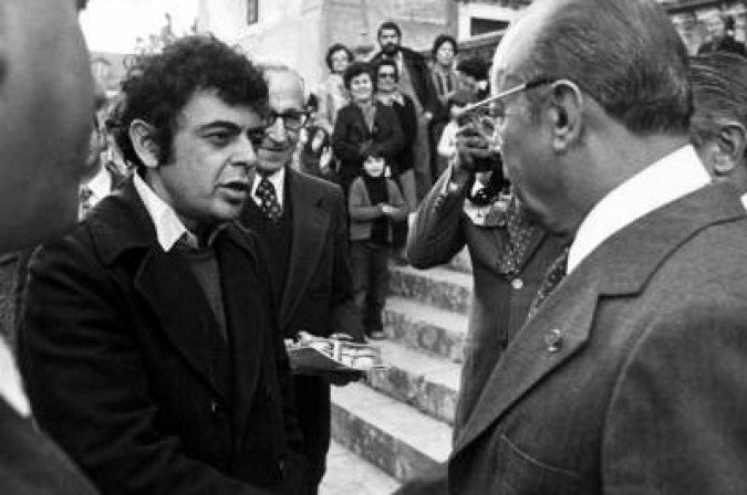 O encontro entre  Glauber Rocha e o presidente 
João Figueiredo em Portugal