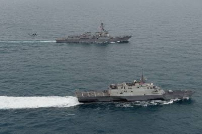 Navio faz buscas por avião desaparecido - (crédito: Antonio P. Turretto Ramos) Navio faz buscas por avião desaparecido - (crédito: Antonio P. Turretto Ramos)