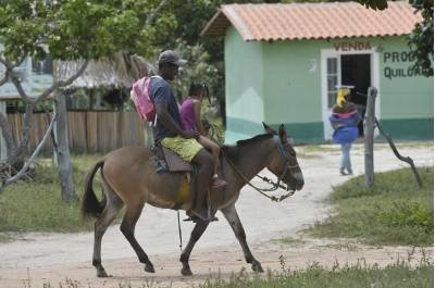 Quilombo Kalunga Engenho 2, em Cavalcante (GO) -  (crédito: Marcelo Ferreira/CB/D.A Press)