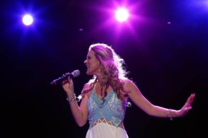 LAS VEGAS, NV - MAY 16: Singer Joss Stone performs onstage during Rock in Rio USA at the MGM Resorts Festival Grounds on May 16, 2015 in Las Vegas, Nevada.   Mark Davis/Getty Images/AFP== FOR NEWSPAPERS, INTERNET, TELCOS & TELEVISION USE ONLY ==