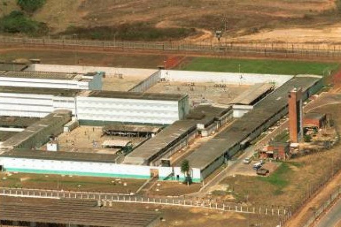 17/08/2000. Credito: Zuleika de Souza/CB/D.A Press. Brasil. Brasília- DF. Vista aérea da penitenciaria da Papuda. 