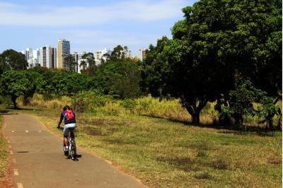 O caso ocorreu na noite desta segunda-feira (25/9), no Parque Ecológico de Águas Claras (foto) - (crédito: Claudio Reis/Esp. CB/D.A Press) O caso ocorreu na noite desta segunda-feira (25/9), no Parque Ecológico de Águas Claras (foto) - (crédito: Claudio Reis/Esp. CB/D.A Press)