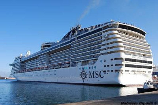 Crédito: Wikimedia/Divulgação. Navio Splendida, da MSC.