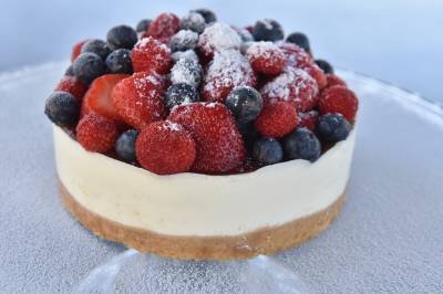 02/05/2016. Crédito: Zuleika de Souza/CB/D.A. Press. Brasil. Brasilia - DF. Encontro com o chef. Cheescake de frutas vermelhas.

As frutas vermelhas podem ser usadas na decoração ou no preparo de sobremesas