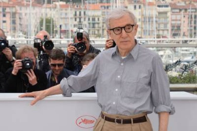 US director Woody Allen poses on May 11, 2016 during a photocall for the film 