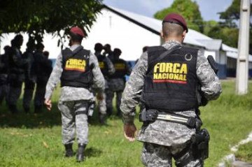 Ministério autoriza uso da Força Nacional em regiões de imigração e conflito e em áreas de preservação 
 -  (crédito: Karlos Geromy/OIMP/D.A Press)