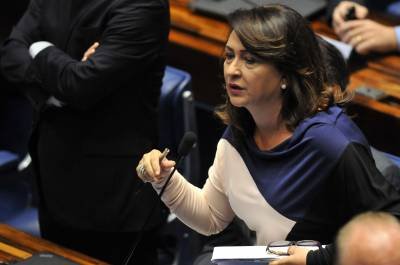 Uma das possibilidades em discussão é que Kátia Abreu tente voltar ao Senado Federal -  (crédito: Minervino Junior/CB/D.A Press)