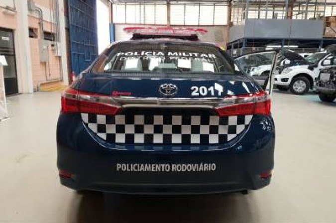 02/03/2017. Crédito: Reprodução. Brasil. Brasília - DF. Novas viaturas da Polícia Militar do Distrito Federal começaram a ser testadas.