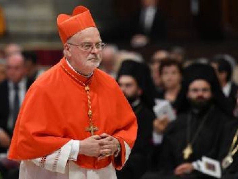 Arborelius, de 75 anos, foi nomeado por Francisco em 2017 como o primeiro cardeal da Escandinávia e da Suécia -  (crédito: ALBERTO PIZZOLI)