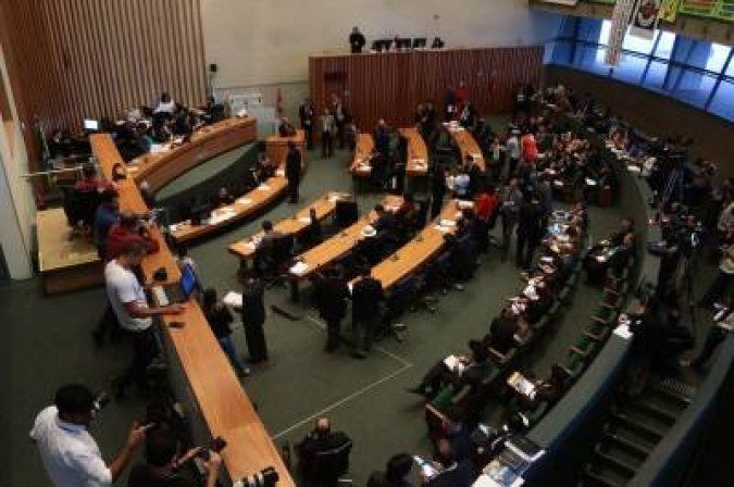 A manifestação dos movimentos sociais será realizada na Câmara Legislativa do DF - (crédito: Luis Nova/Esp. CB/D.A Press) A manifestação dos movimentos sociais será realizada na Câmara Legislativa do DF - (crédito: Luis Nova/Esp. CB/D.A Press)