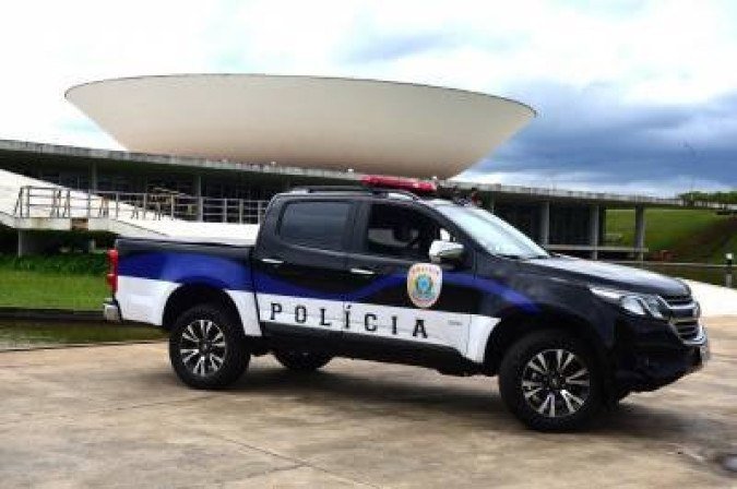 Polícia Legislativa realizou a condução coercitiva de Jucimar Fonseca da Silva a pedido do presidente da CPMI do INSS, senador Carlos Viana (Podemos-MG) -  (crédito: Antonio Cunha/CB/D.A Press)